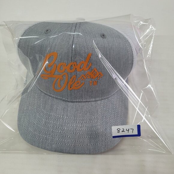 Good Ole Rocky Top Hat Cap Mens One Size‎ Gray Mesh Trucker Snap Back Richardson - Picture 11 of 11